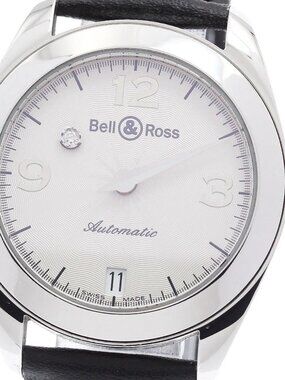 Bell & Ross Mystery diamond 215S Date Silver Dial Automatic Ladies Watch_940224